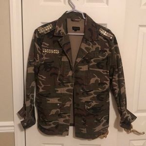 Camo Top Shop jacket